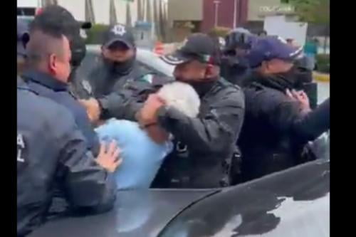 Video: Golpiza a regidores de Toluca a cargo de la policía municipal